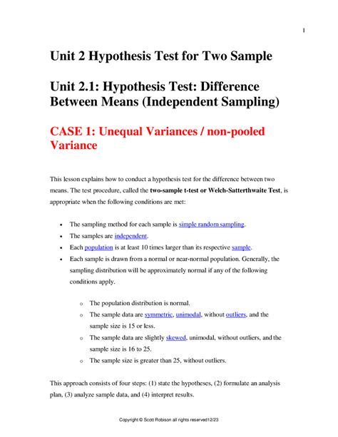 Image result for +Comparing Two Sample Means Hypothsis Testing