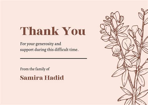 Sympathy Thank You Clip Art