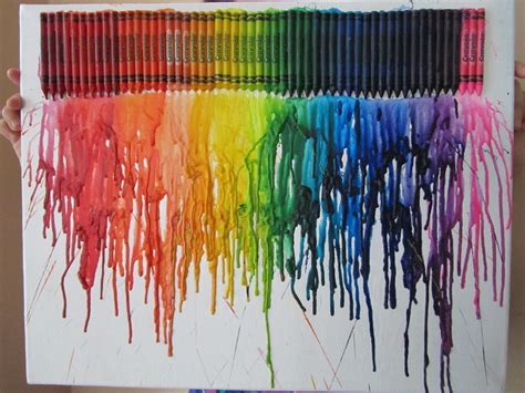 Art Crayons Painting at Carly Decosta blog