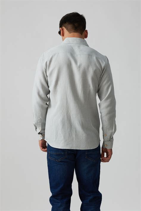Shirt for Men | TENCEL™ Shirt Mineral Grey