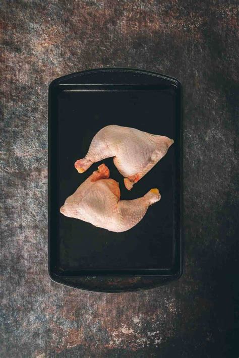 Easy Oven Baked Chicken Quarters - Girl Carnivore