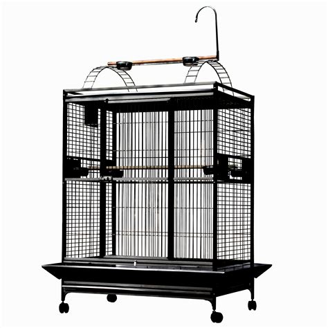 8004836 Black - 48"x36"x76" PlayTop Cage