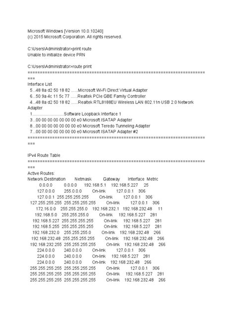 Image result for Route Open Command Prompt Route Add