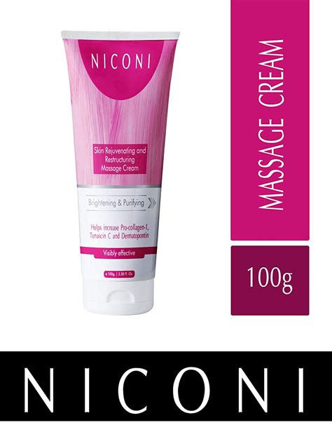 NICONI Skin Rejuvenating And Restructuring Massage Cream, 100 g ...