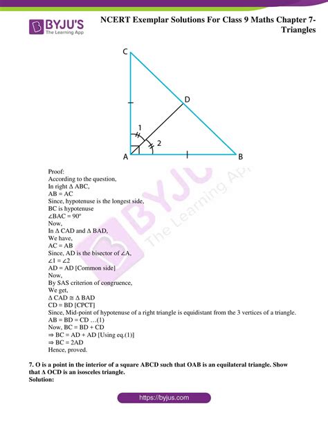 Image result for Example 7 Triangles Class 9