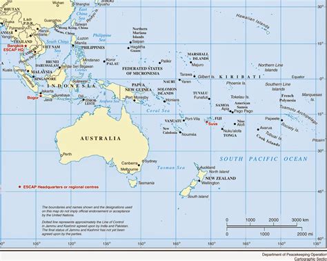 Printable Map Of Pacific Islands