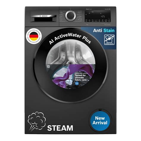 Bosch 9kg 5 Star Anti Stain & AI Active Water Plus Fully Automatic ...