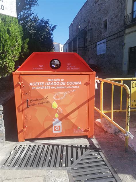 Renovación y ampliación contenedores de reciclaje de aceites vegetales ...