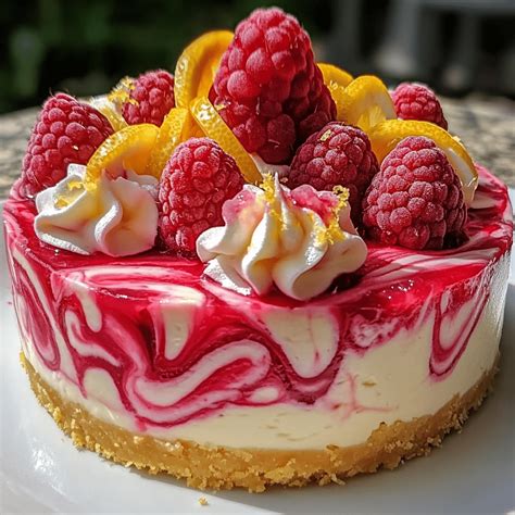 Image result for Raspberry Cheesecake with Lemon Recipe