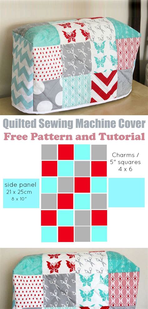 Rezultat imagine pentru Sewing Machine Cover PDF Pattern