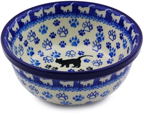 Buy Polish Pottery 6-inch made by Ceramika Artystyczna (Boo Boo Kitty ...