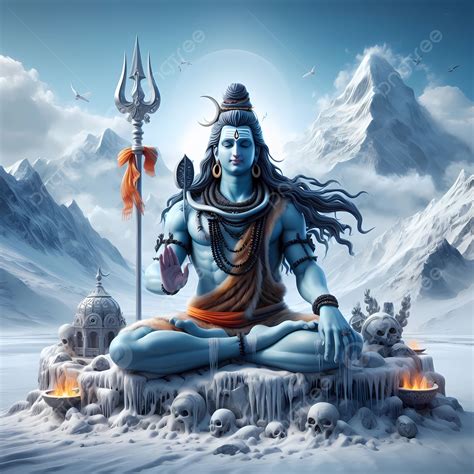 Maha Shivratri Lord Shiva Beautiful Design Background, Happy Maha ...