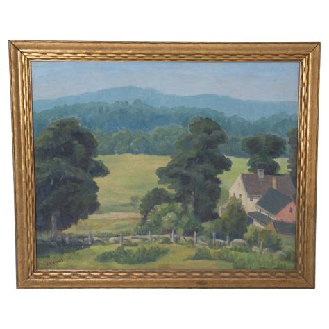 Landscape. Oil on canvas. G.A.WILLIAMS at 1stDibs