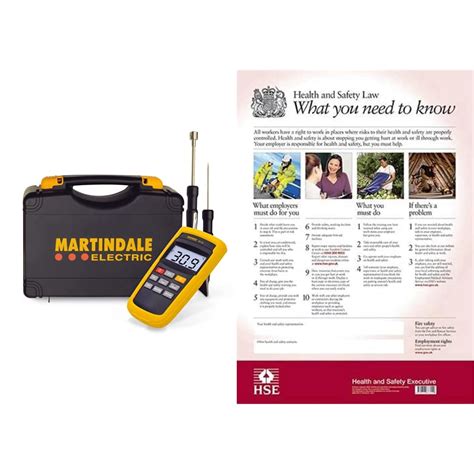 Buy Martindale THERMOKITLGN Legionella Testing Thermometry Kit, Yellow ...
