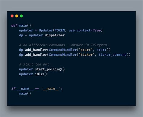 Image result for Telegram Python Example