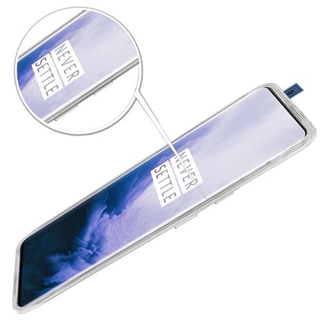 Casotec Soft TPU Back Case Cover for OnePlus 7 Pro - Clear