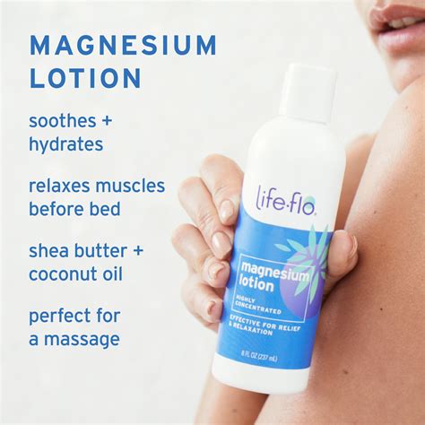 Magnesium Lotion | Life-flo – Life Flo