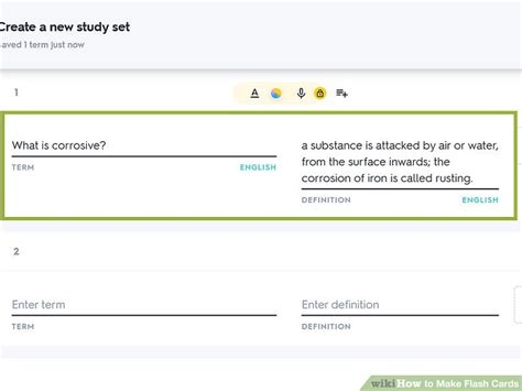 Creating Flash Cards 的图像结果