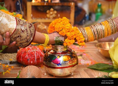 Image result for Hindu Bride Hand Flower
