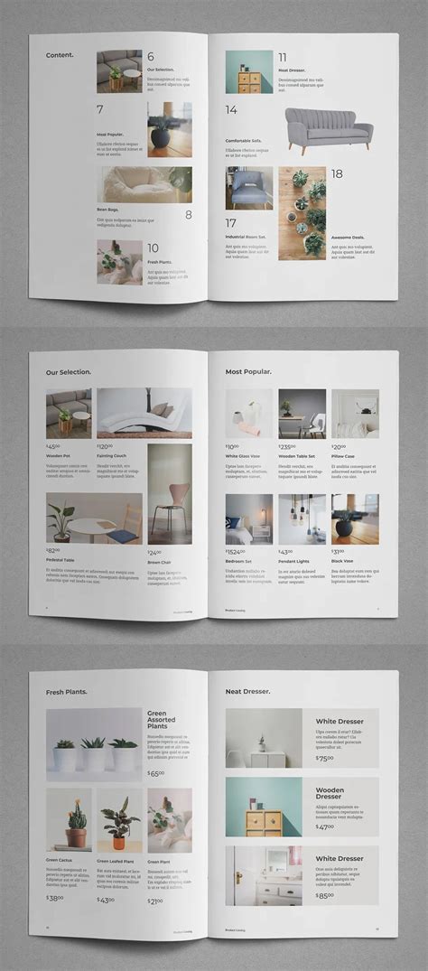 Product Catalog Brochure Template INDD | Catalog design, Brochure ...