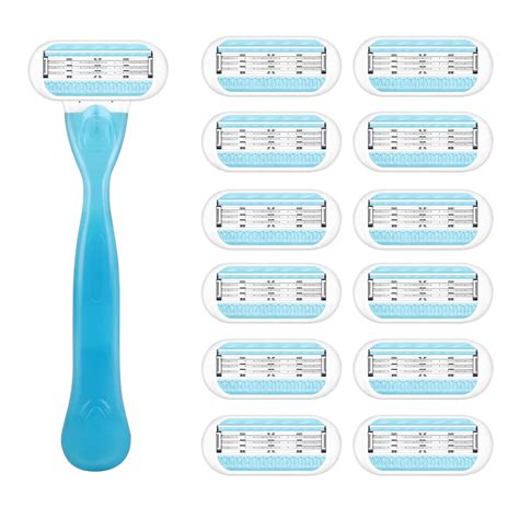 Amazon.com: Venus Razor Refills for Women,12 Pieces Venus Smooth Razor ...