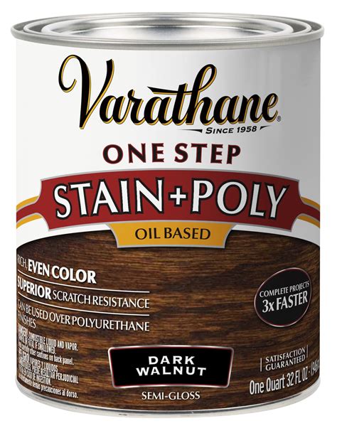Buy Rust-Oleum Varathane One Step Stain & Polyurethane for Interior ...