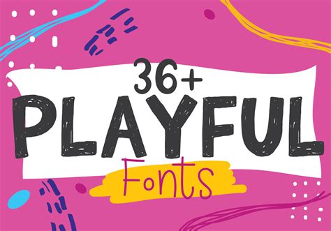 36+ Playful Font Bundle