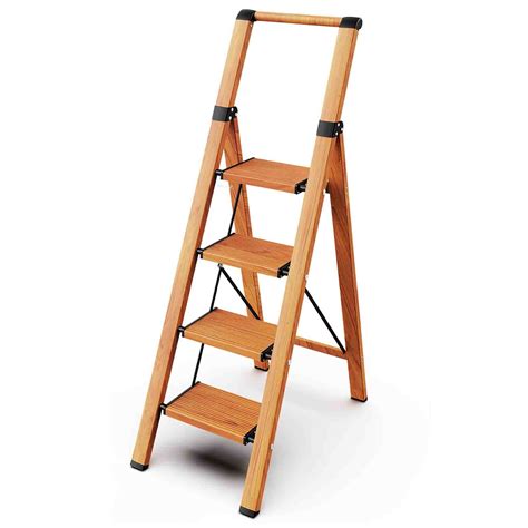 WFX Utility™ 4 - Step Aluminum Folding Step Ladder | Wayfair