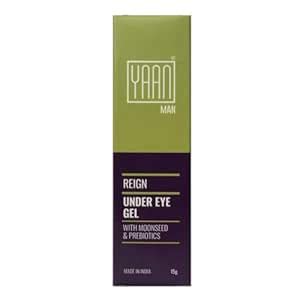 Yaan Man Under Eye Gel | Eliminates Dark Circles and Depuffs | With ...