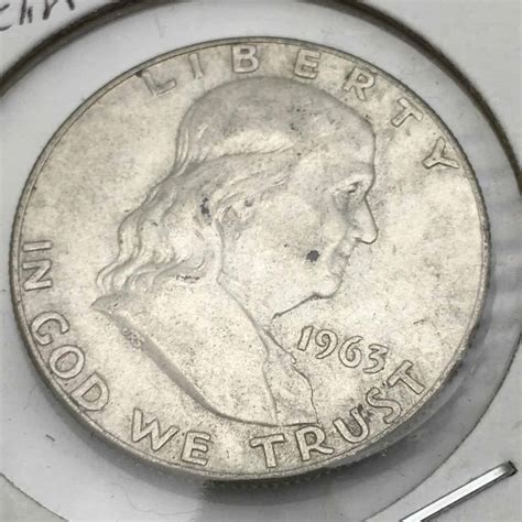 1963 Half Dollar Error List & Value