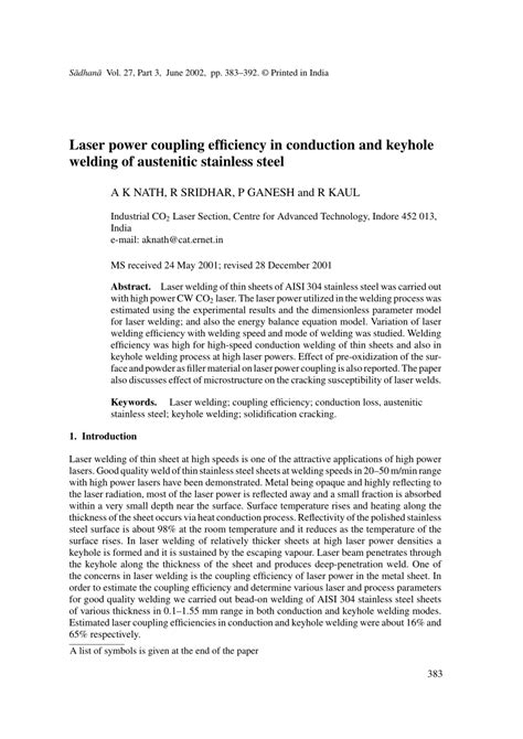 Image result for Keyhole Conduction