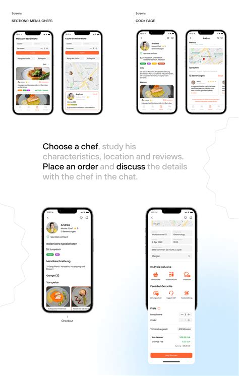 Image result for Chef App Design
