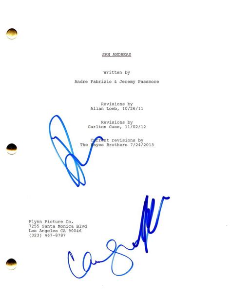 Buy DWAYNE "THE ROCK" JOHNSON, CARLA GUGINO, ART PARKINSON CAST SIGNED ...