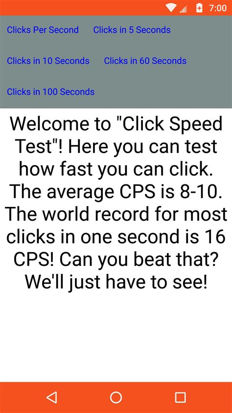 Image result for Fastest Click Speed Test