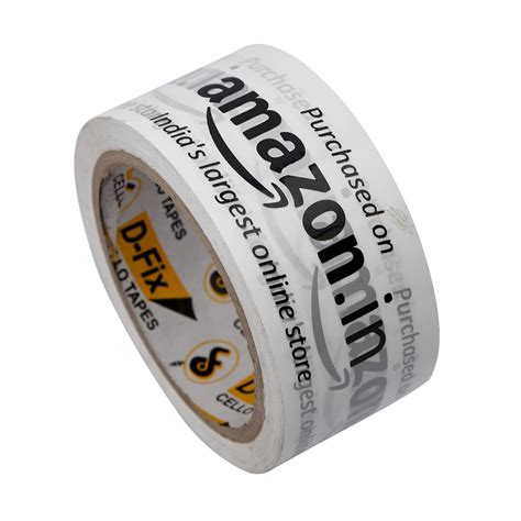 Sticky Buddy Amazon.in White Packaging Tape Roll 2" Inch - 65 mtr, 40 ...