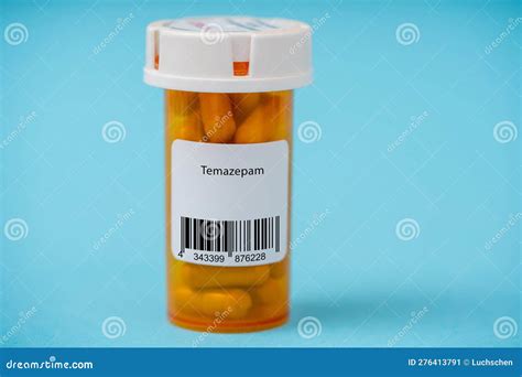 Temazepam, Medication Used for the Short-term Treatment of Insomnia Stock Image - Image of ...