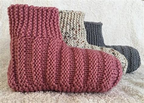 Image result for Bootie Slipper Knitting Pattern