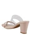 Buy Beige Strappy Block Heels by Signature Sole Online at Aza Fashions.