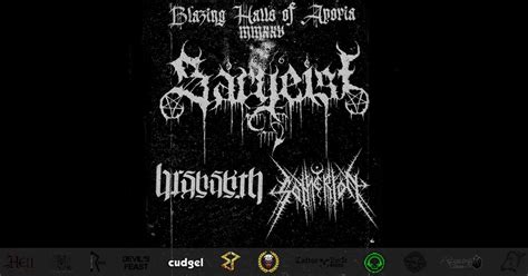 Sargeist, Barshasketh, Sotherion, Club From Hell, Erfurt, 28 May 2025 ...