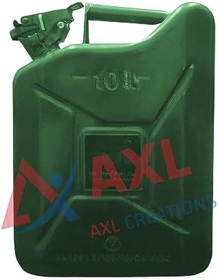 AXL's Trunk UN certified Fuel Steel Jerry Can for Petrol/diesel ...