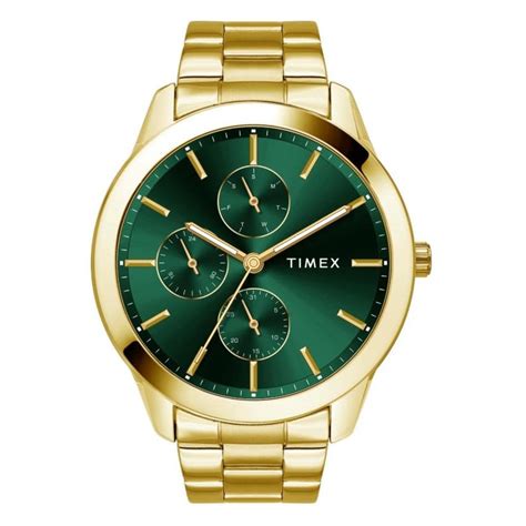 Timex Round Green 45mm Dial Men's Astrological Watch - TWEG18522 – Sai ...