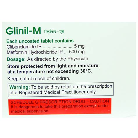 Glinil-M Tablet 10's Price, Uses, Side Effects, Composition - Apollo ...