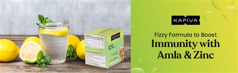 Kapiva Amla & Zinc Fizz Effervescent Powder - Effervescent Supplement ...