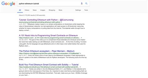 Smart Contract Ethereum Tutorial in Python 的图像结果