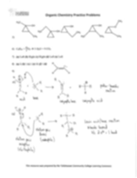 SOLUTION: Organic chemistry practice problems - Studypool