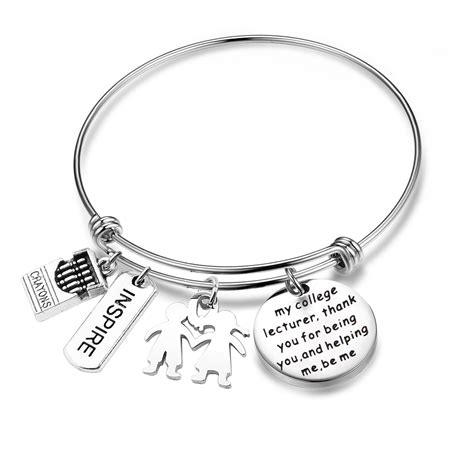 Buy Myospark Thank you Teacher Gift Teacher Bracelet College Lecturer ...