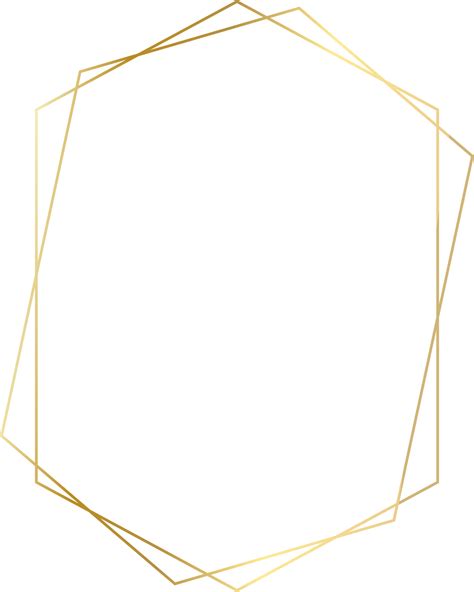 Gold Wedding Frames Png