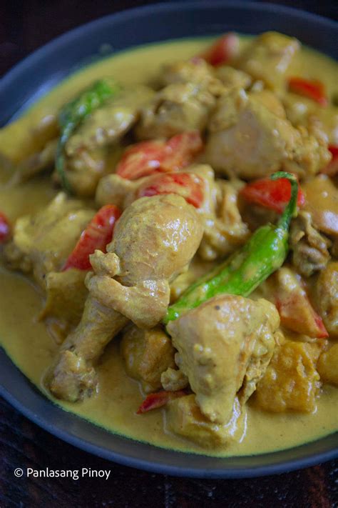Pinoy Chicken Curry Recipe - Panlasang Pinoy Style