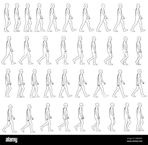 Business People Walking a Straight Line 的图像结果