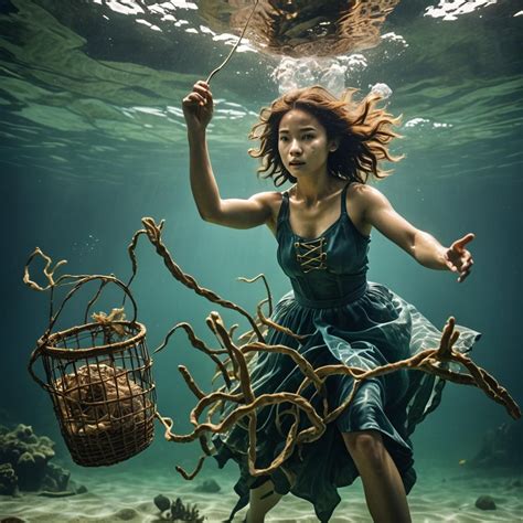 Underwater basket weaving - AI Generated Artwork - NightCafe Creator